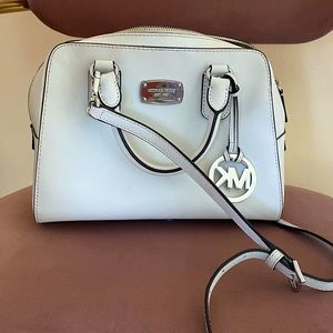 Michael Kors White Crossbody